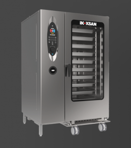Cuptor Combisteamer Gaz , Boiler, Spalare , Sonda, 40 Tavi 1/1 GN - 118x107x189.3