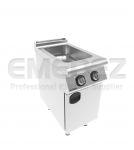 Bain Marie electric 1.5 kW o cuva si suport inchis 40x73x85